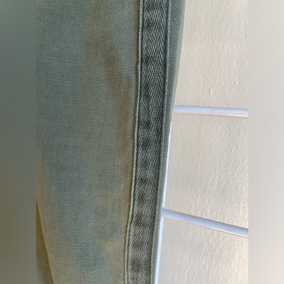 Pistola Olive Green Cropped Jean - Picture 5 of 9